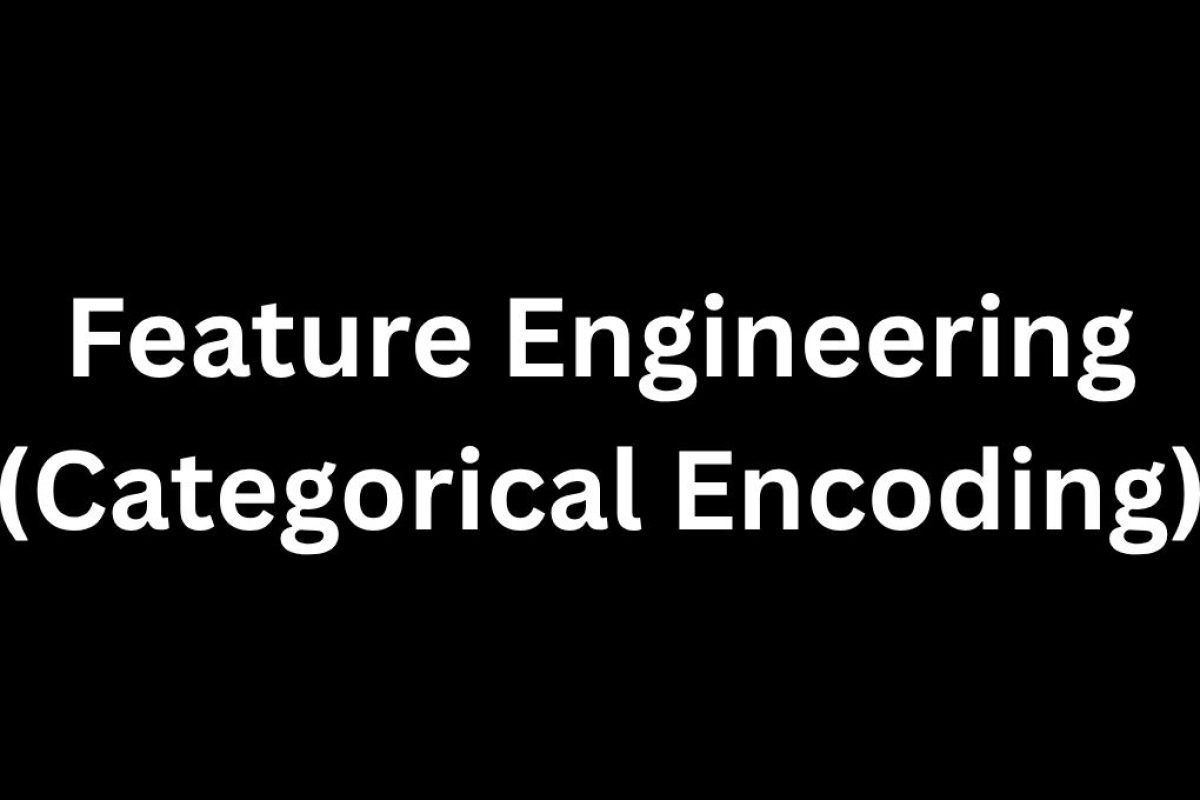 Feature Engineering (Categorical Encoding)